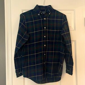 Club Room flannel plaid button down shirt